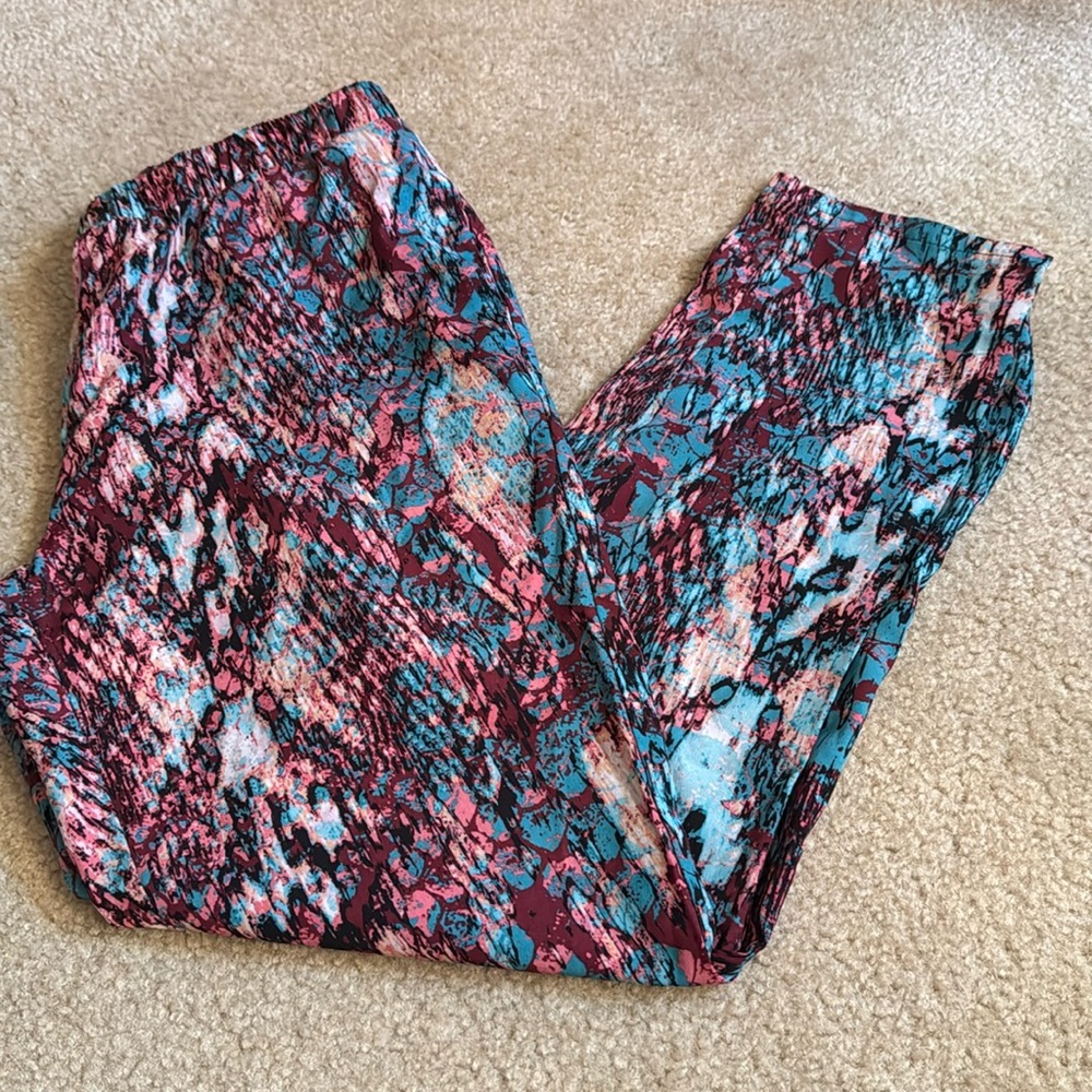 Pattern Pants - Size Small